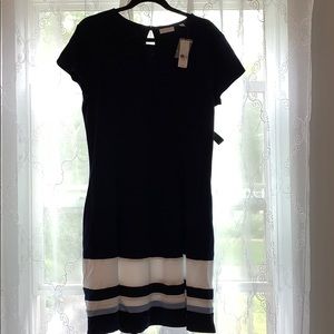 Women’s navy blue dress